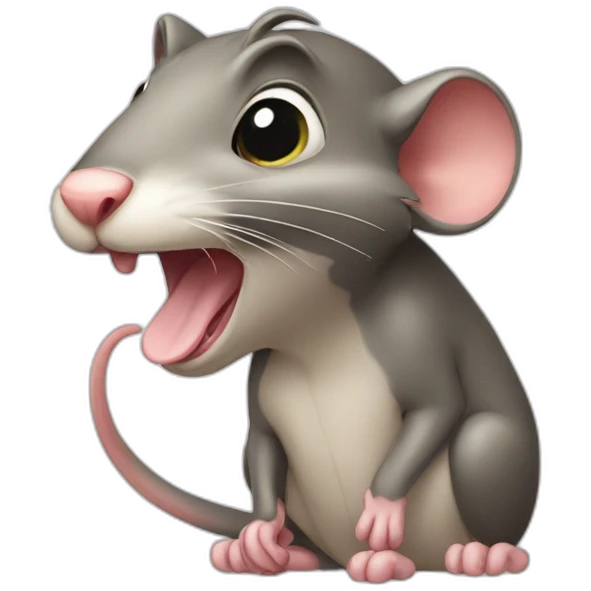 drooling-rat emoji