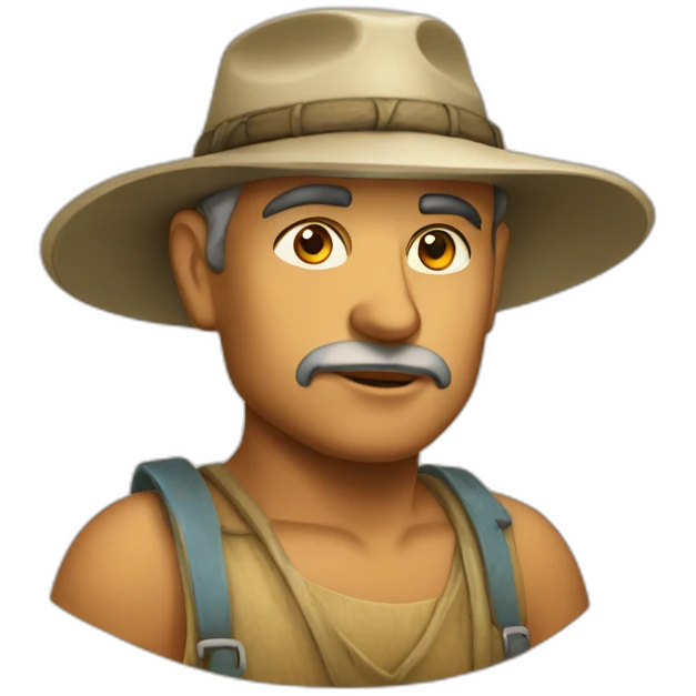 antiquité agriculteur egyptien emoji