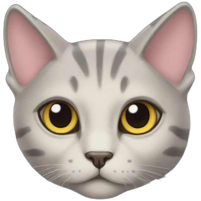 Shynx cat with wrinkles emoji