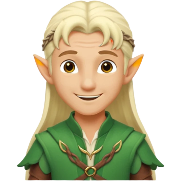 elf male legolas summer цшиу ыгпдфыыуы emoji