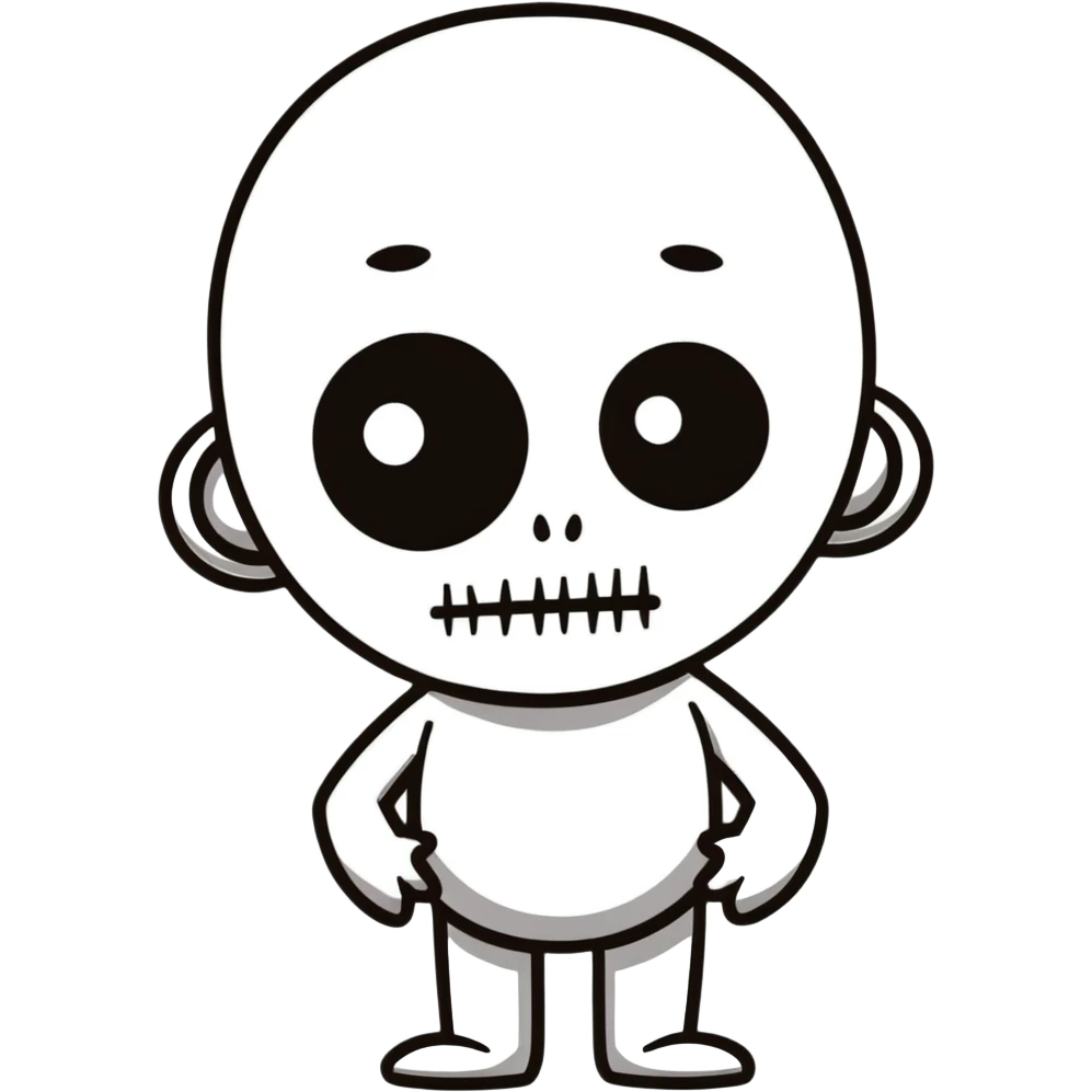 Freaky person emoji