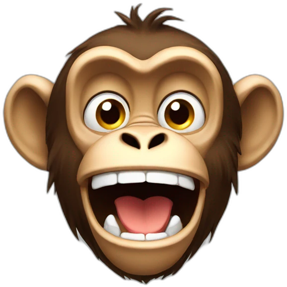 desperate monkey emoji