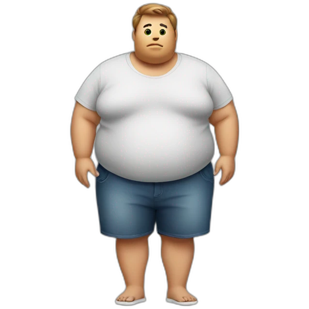 obese body emoji