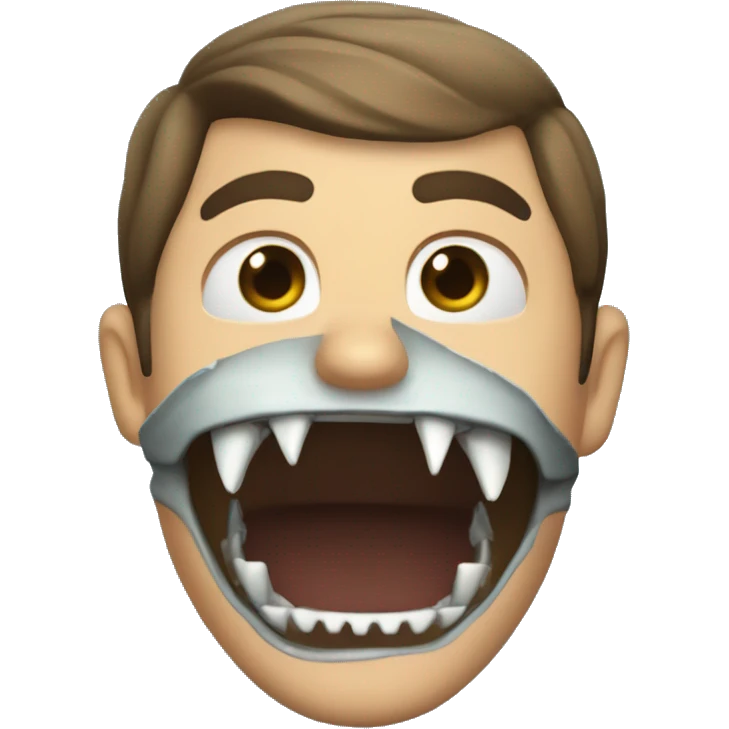 tiburón jugando fut americano emoji
