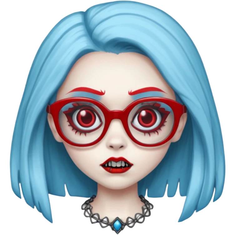 Ghoulia yelps monster high emoji
