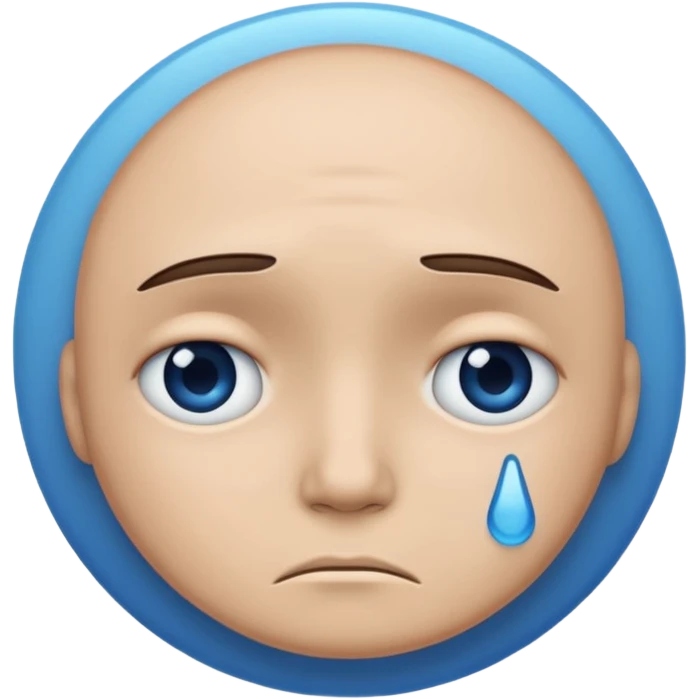😞+😞+🔵 emoji