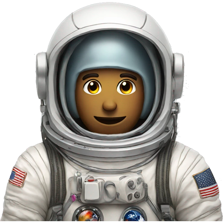 astronaut with headph emoji