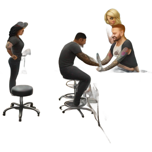 tattoo shop emoji