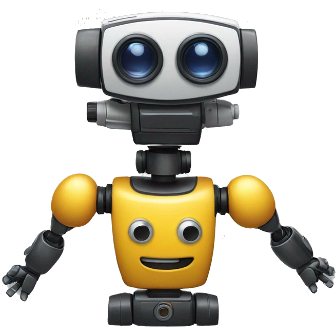 camera-head on roboter emoji