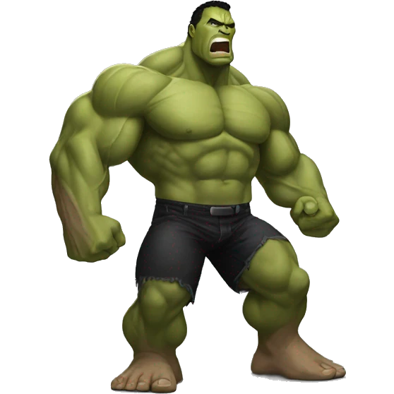 the rock was hulk emoji