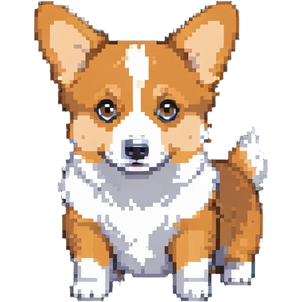 cute corgi puppy emoji