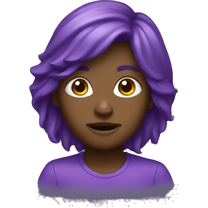 Purple emoji