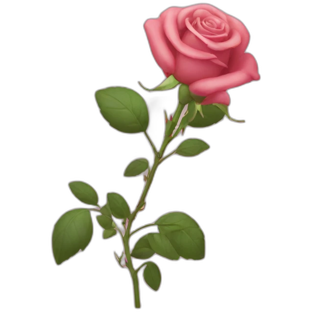 Ruban rose emoji