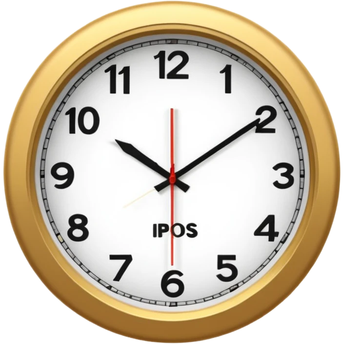 relogio de parede emoji