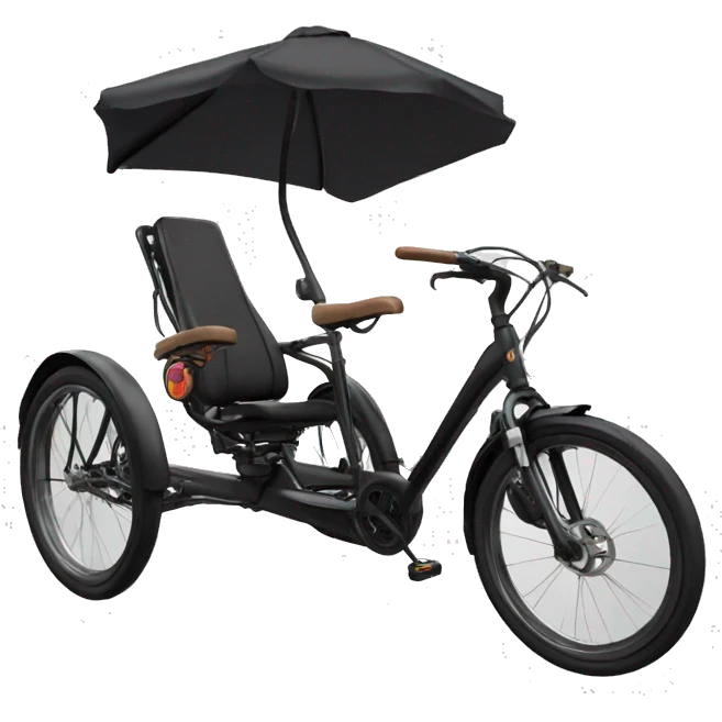 Recumbent trike emoji