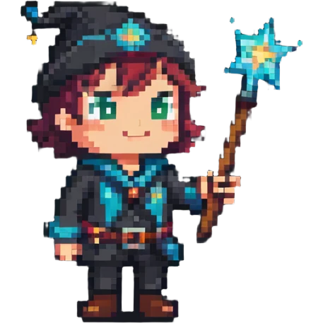 developer holding a magic wand emoji