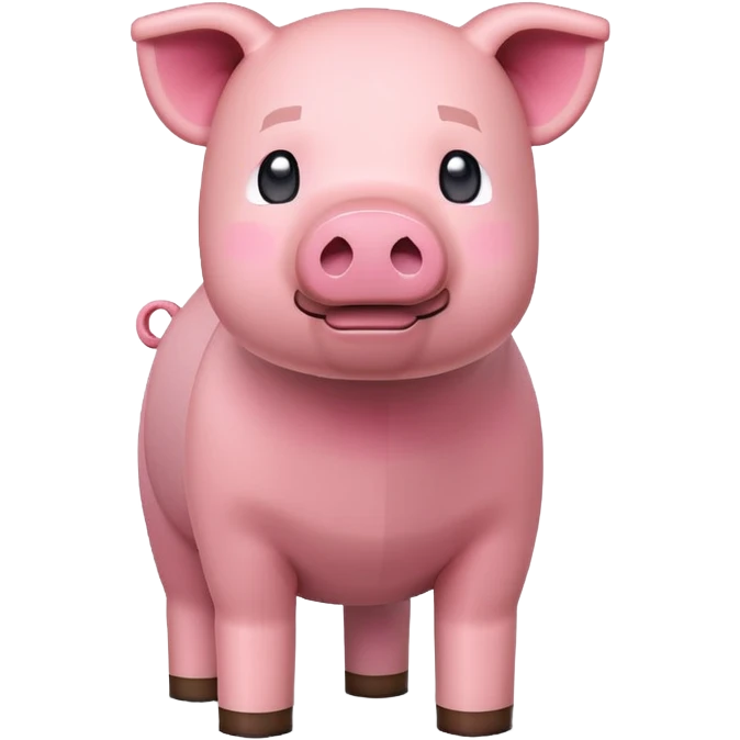 Minecraft pig emoji