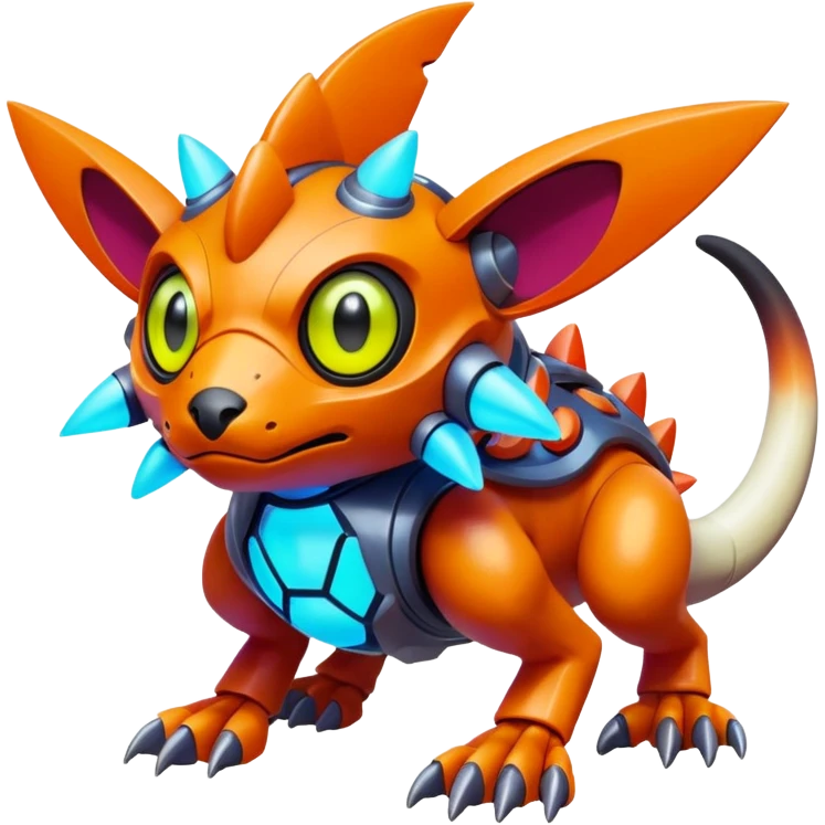  exotic Fakémon-Pokémon-Vernid-Protogen-creature emoji