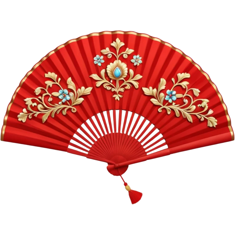 red hand fan emoji
