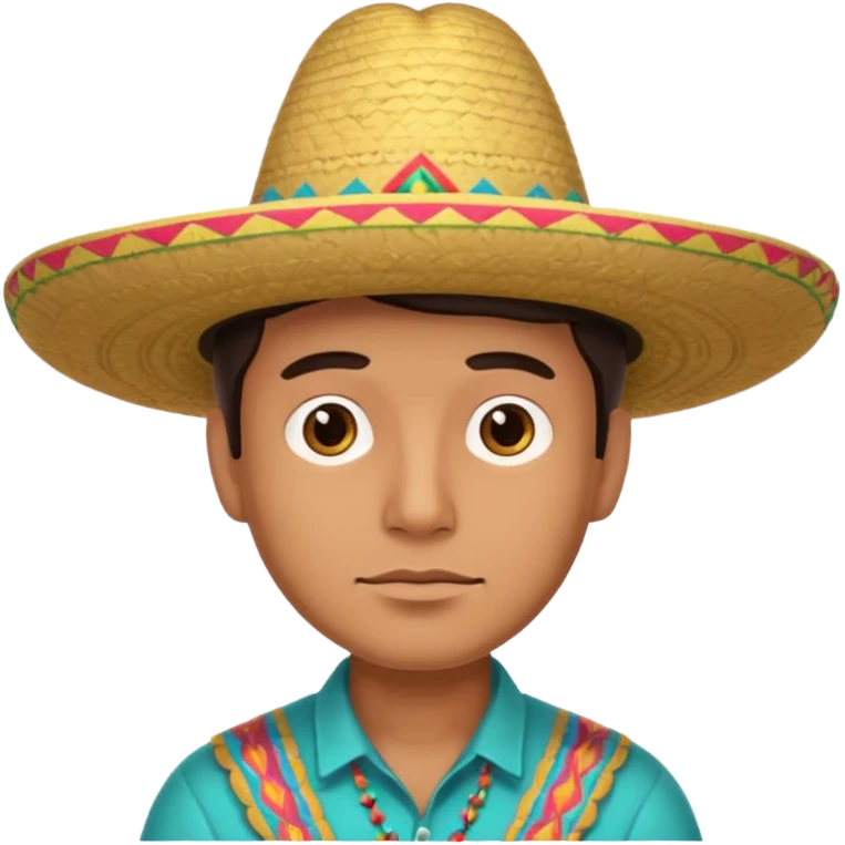 ЗАДУМЧИВЫЙ ЧЕЛОВЕК В СОМБРЕРО emoji