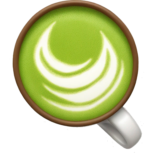 matcha latte  emoji