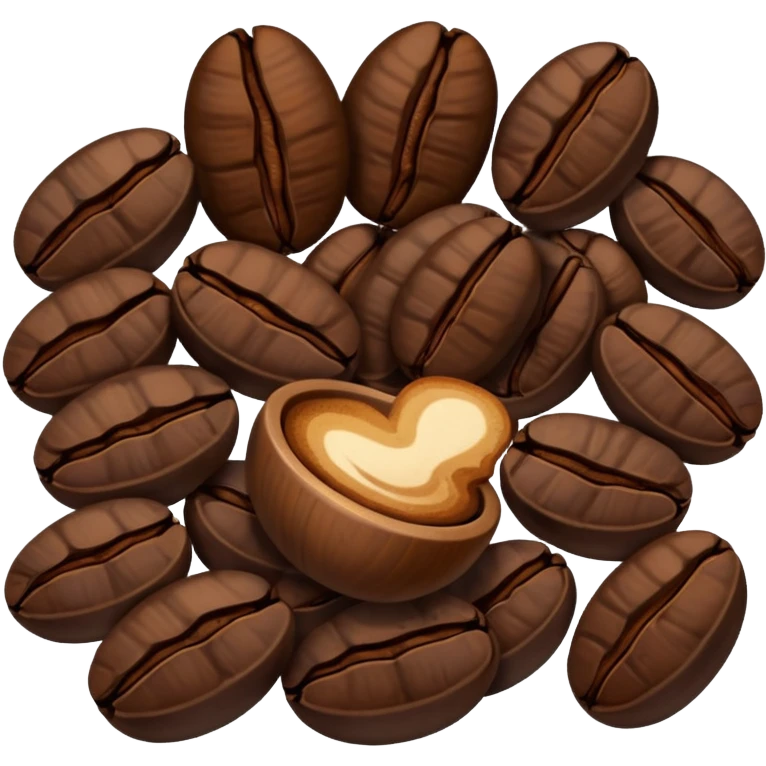 Coffee beans emoji