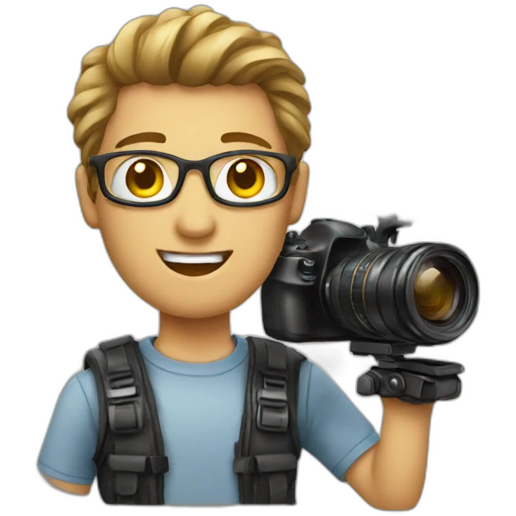 Photographe emoji
