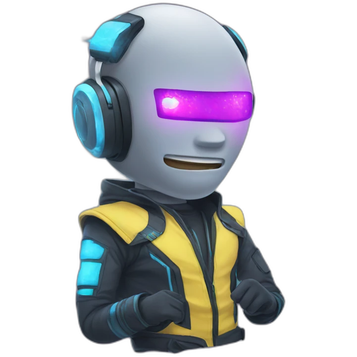 Electro party emoji