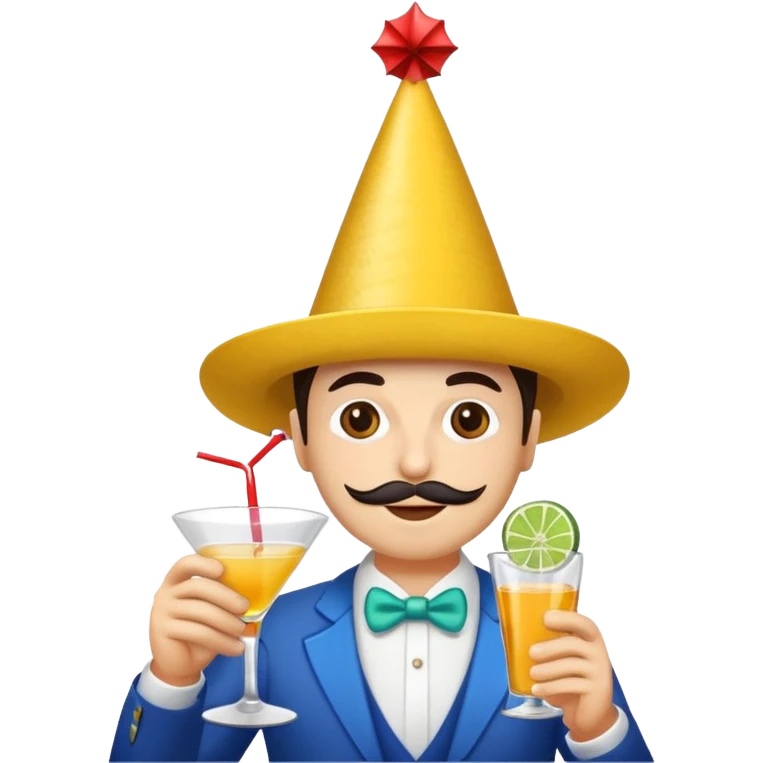 great gatsby cheers tequilla emoji