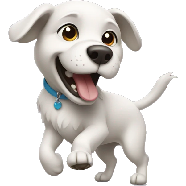 Dog who’s dancing  emoji