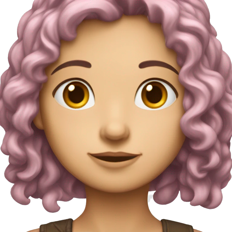 Розовое сердечко  emoji