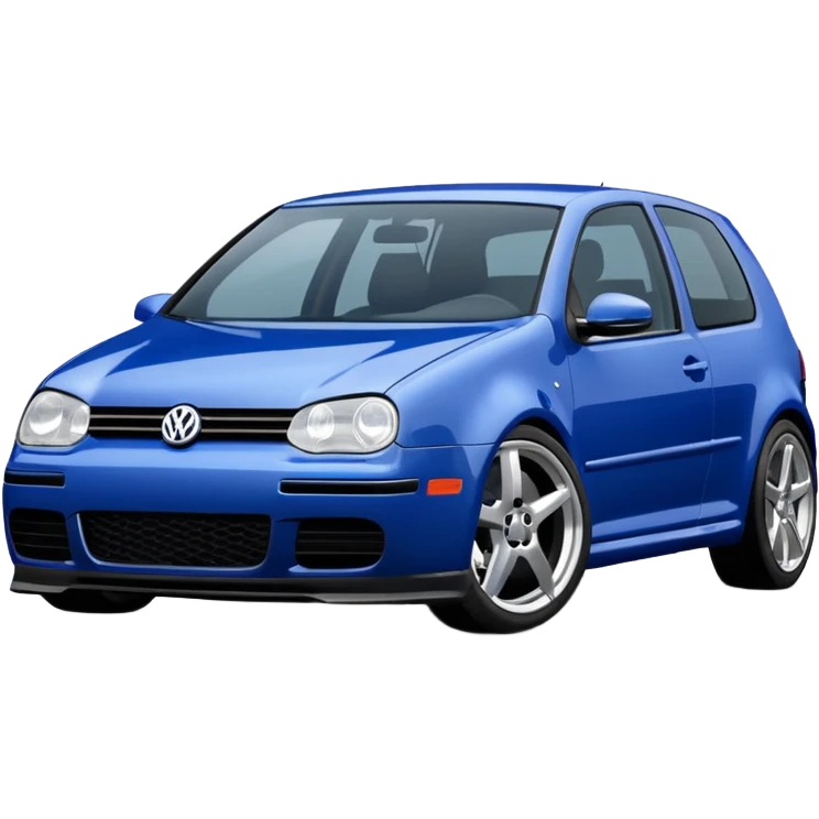 Volkswagen golf mk4 r32 blue emoji
