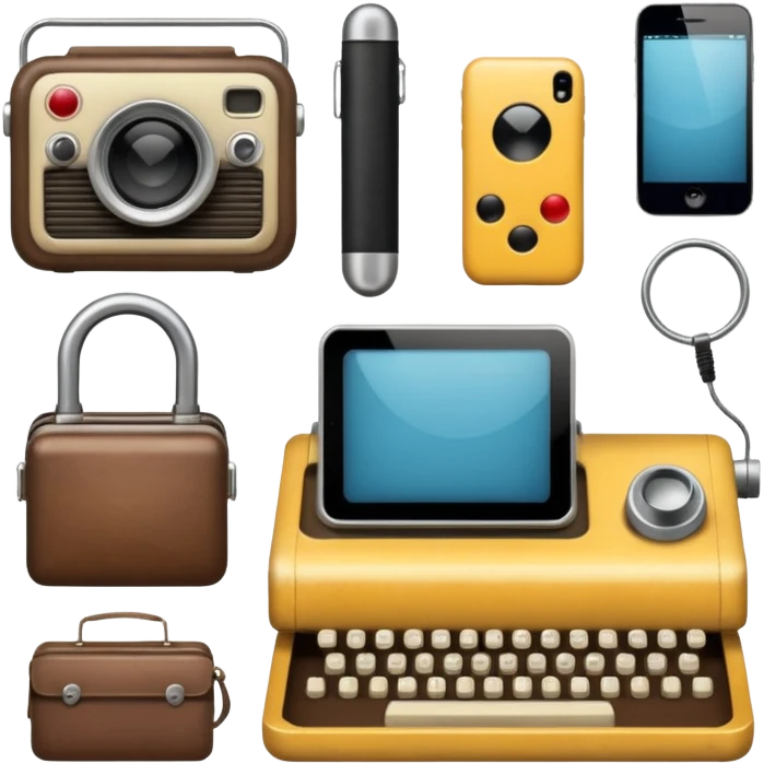 Analog items emoji