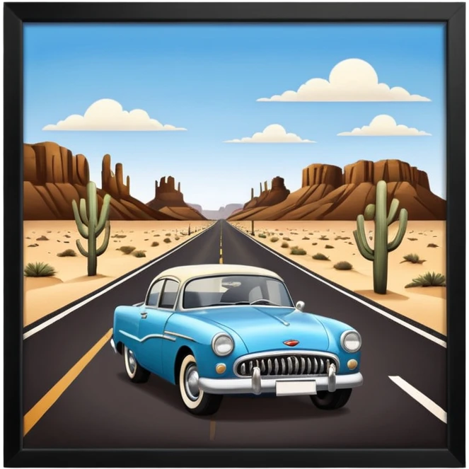 Route 66 emoji