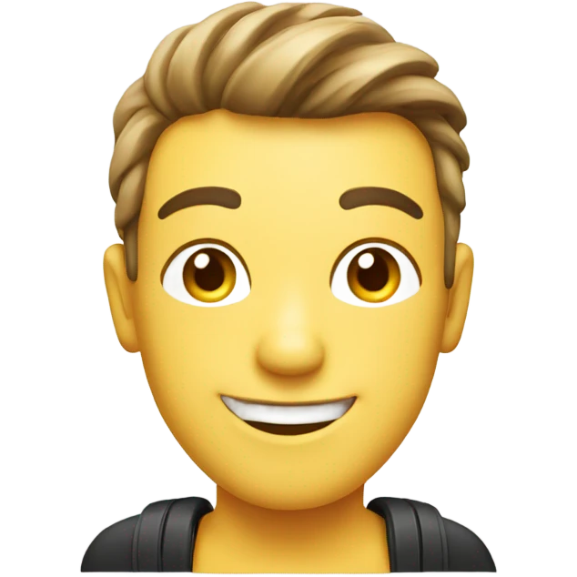 Smile in car emoji