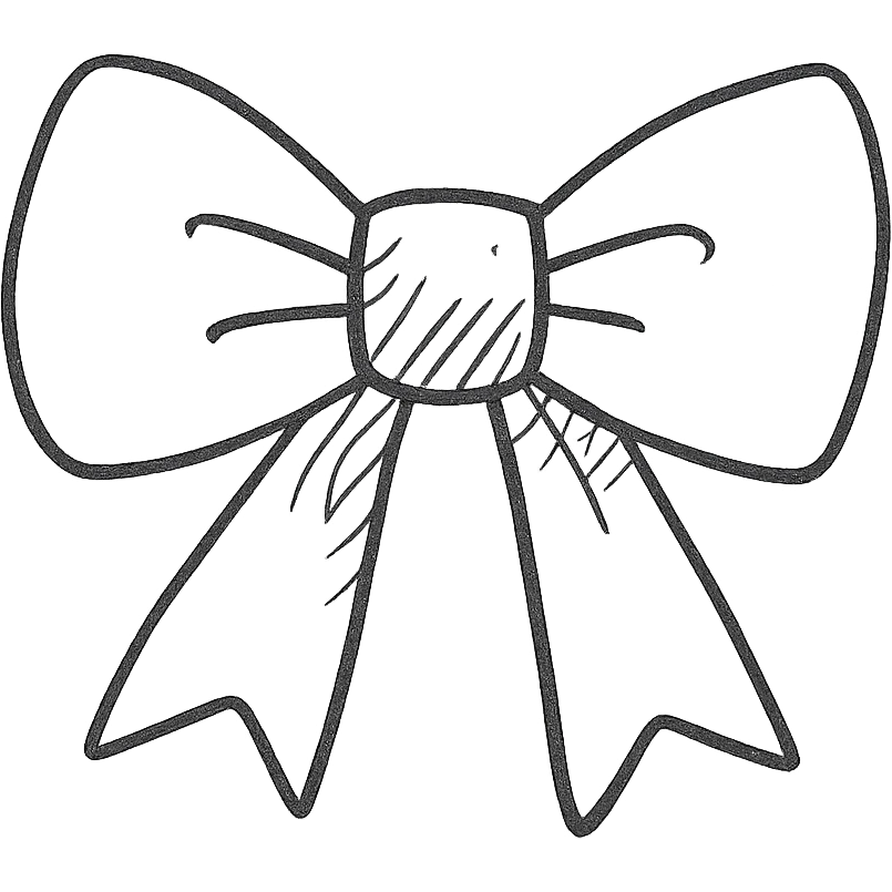 hair bow emoji