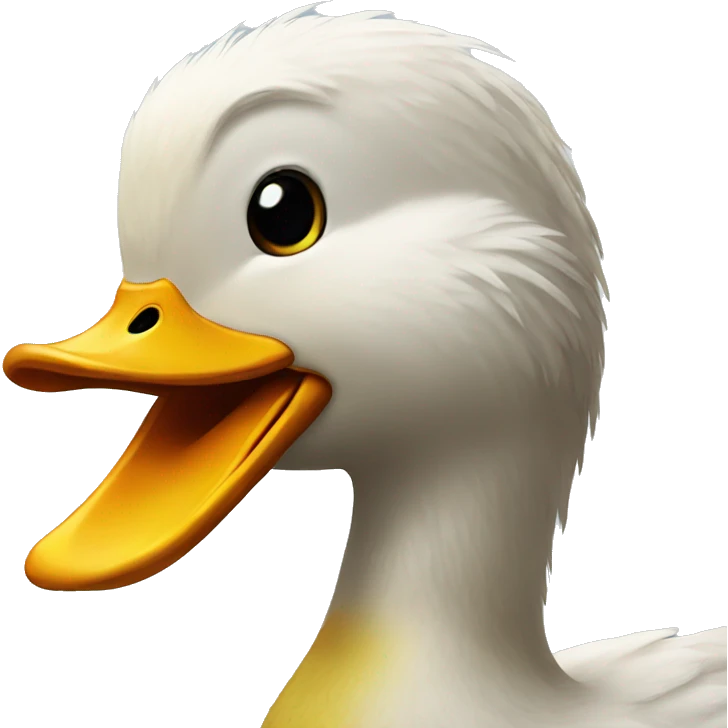 duck in pixels emoji