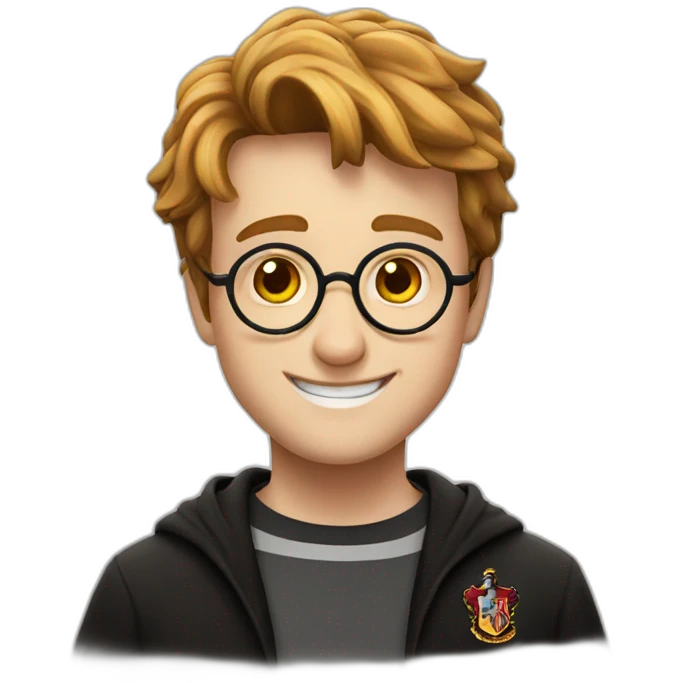 Harry potter smiling emoji