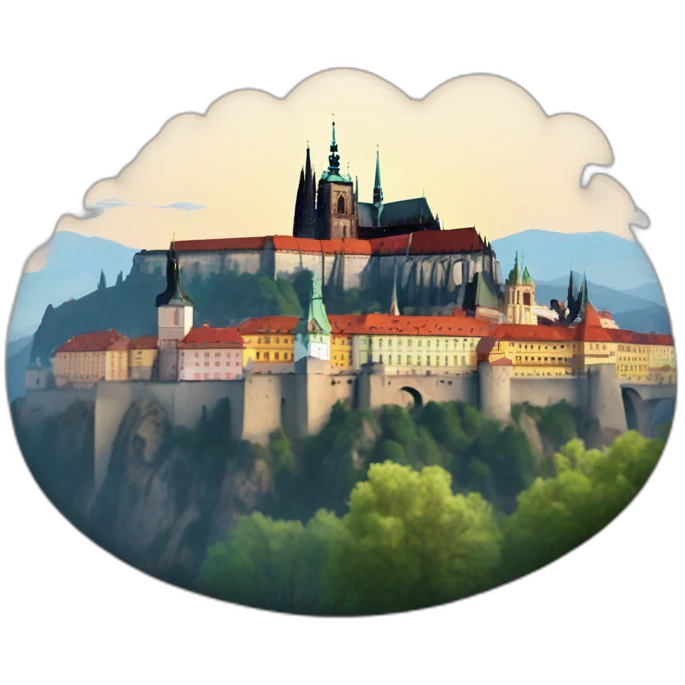 prague castle emoji