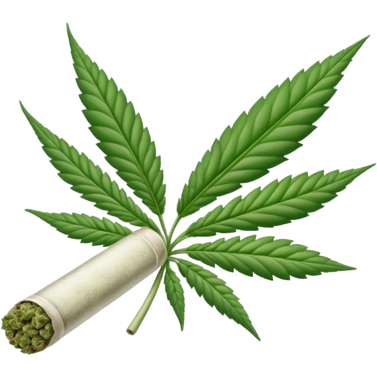 Marijuana joint emoji