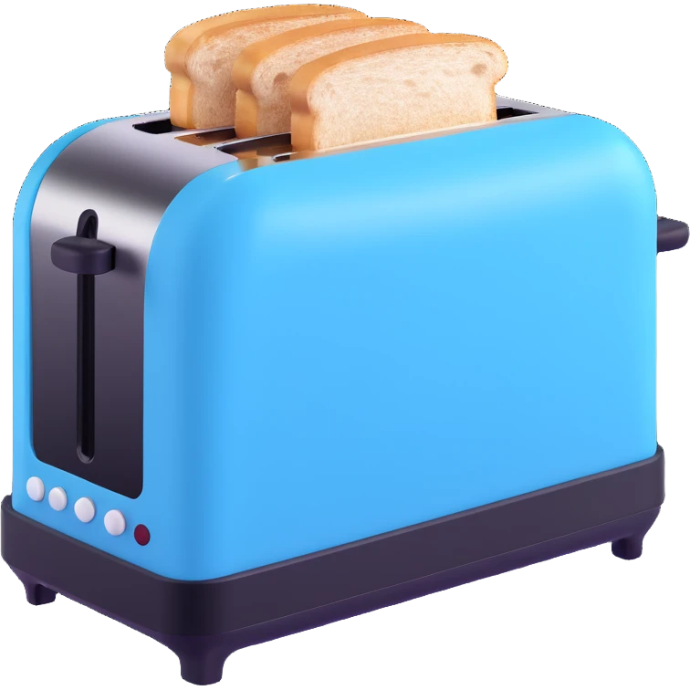 light blue toaster emoji