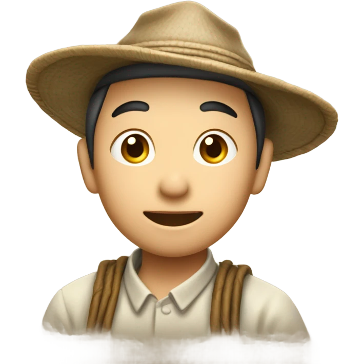 Chinese peasant 1950s emoji