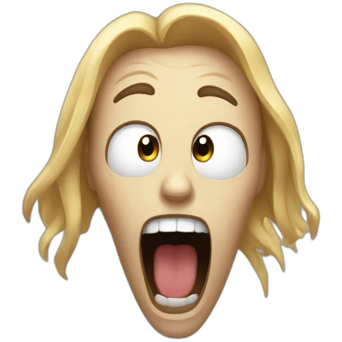 scream emoji