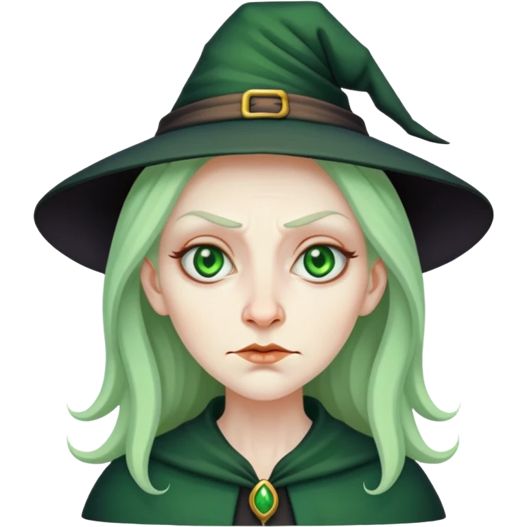 Hedious woman witch emoji