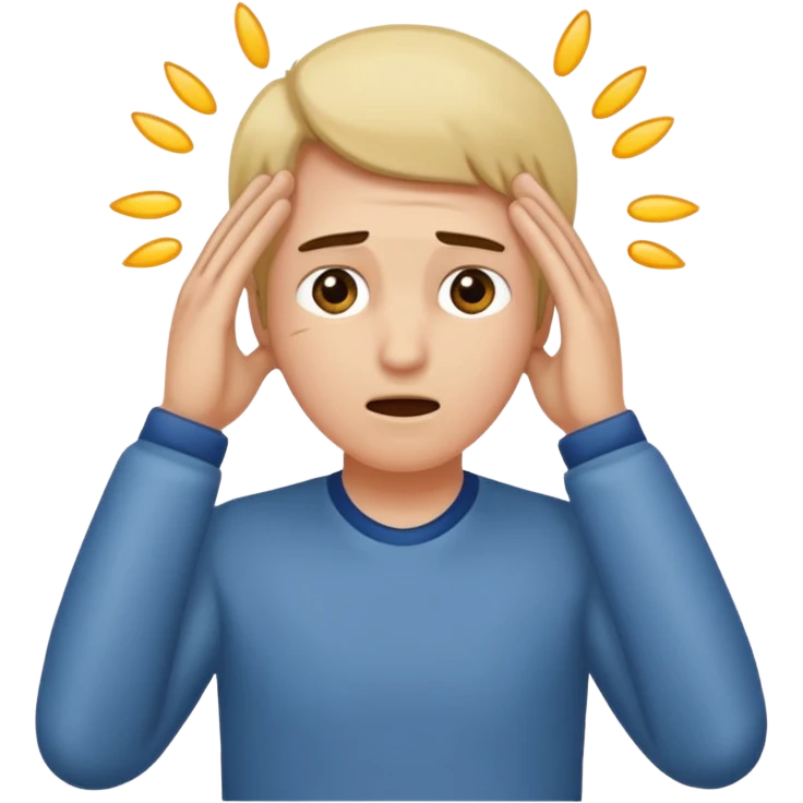 Astonished faint backwards with one hand on forehead emoji