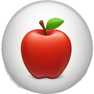Red Apple emoji