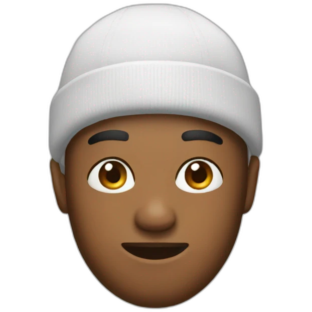 Sweat with beanie  emoji