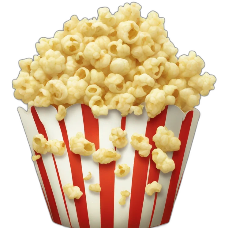 Popcorn concombre emoji