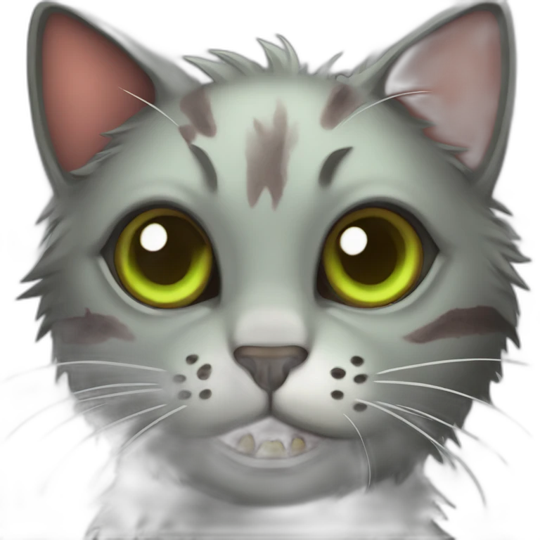 zombie cat asts emoji
