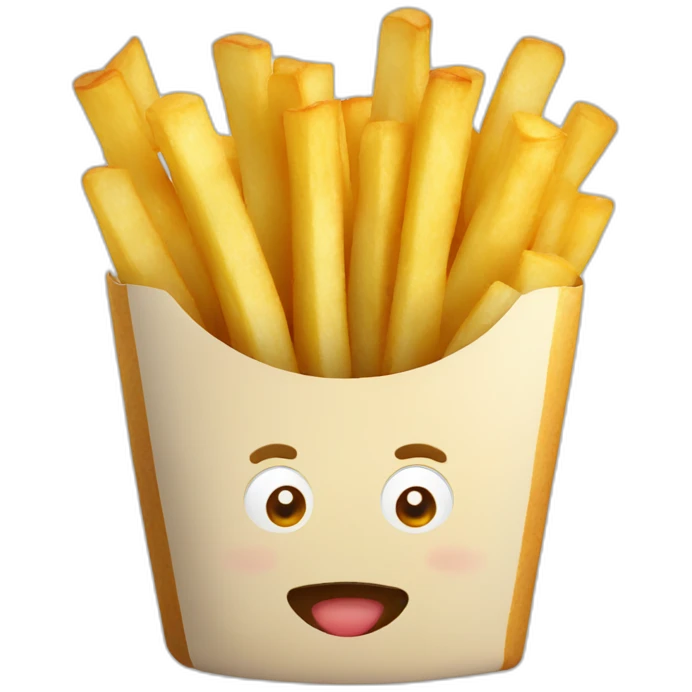 french fries emoji